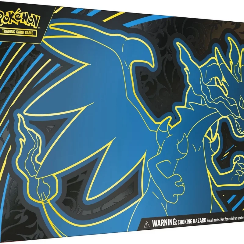 

【В наличии】 Оригинальная пластиковая герметичная пленка, американская версия подарочной коробки для карт Pokemon Spray Fire Dragon Mega X UPC, SF Express fre