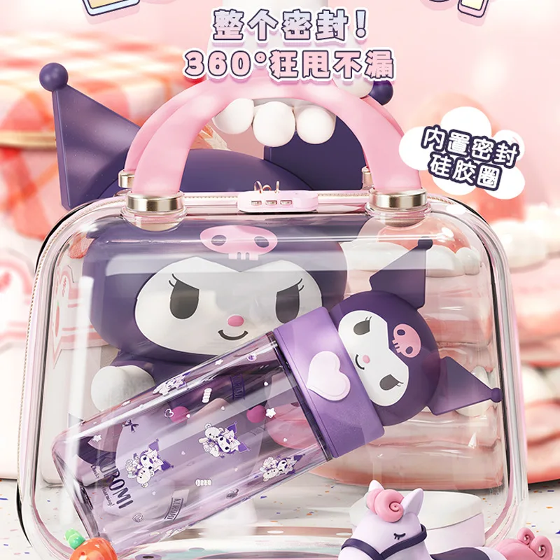 

Sanrio Hellokitty doll plastic cup summer girls high-value, large capacity direct drinking cup cartoon portable waterproof cup