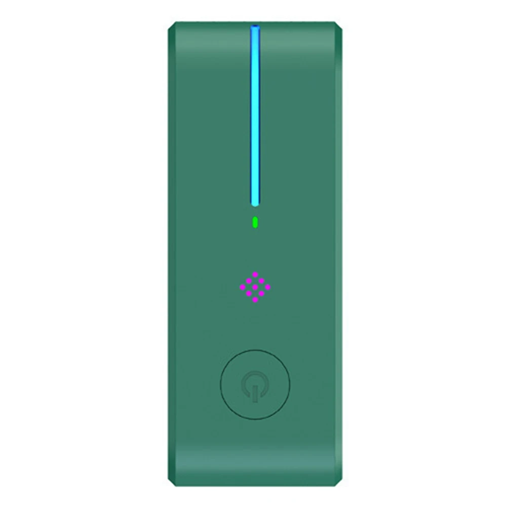 

Plug in Air Purifier for Home Cleaner Small Air Ionizer to Remove Smoke Portable Deodorizer Air Freshener Green US Plug