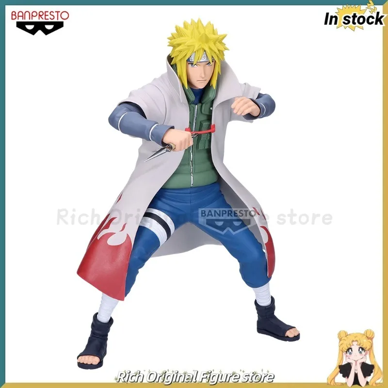 【Op voorraad】Originele BANPRESTO TRILLING STERREN BORUTO-hii NARUTO VOLGENDE GENERATIES Namikaze Minato Anime Figuur Model Speelgoed