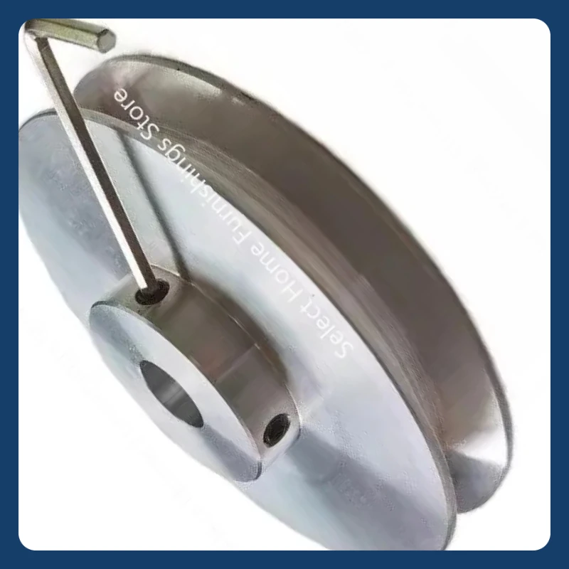 

Suitable for Single Slot A-type Motor Belt Drive Pulley A-type Triangular Belt Disc