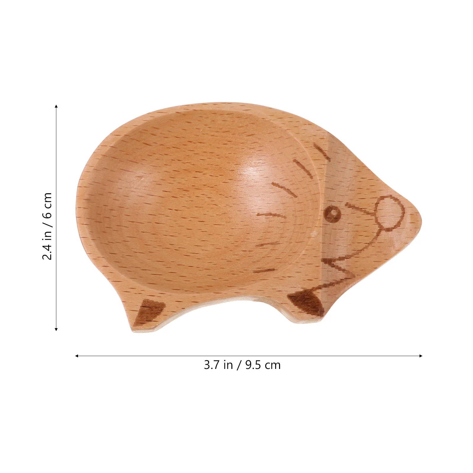 

2pcs Sauce Dish Chopstick Rest Holder Saucer Plate Japanese Style Cartoon Household Practical Bright Color Decorative