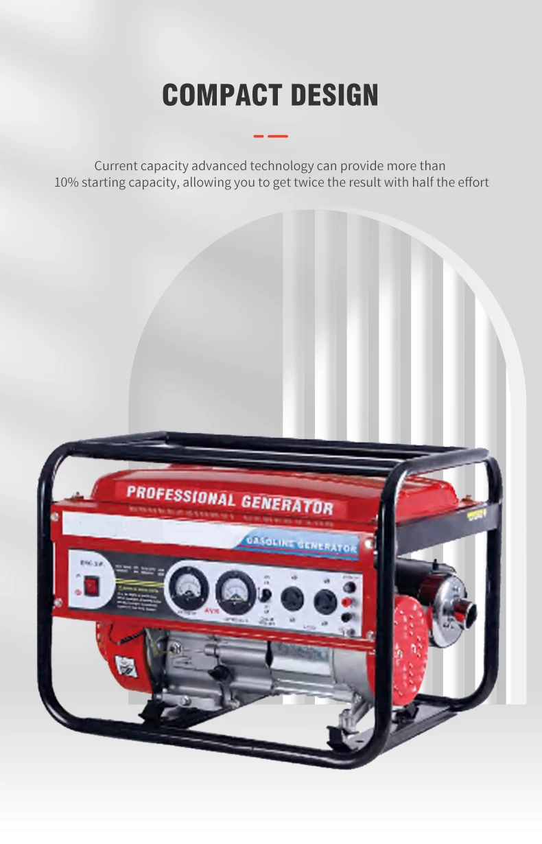 

Emergency Power Supply Suitable for Household Electricity Electric Generator Noiseless Factory Direct Sales Engine-generator