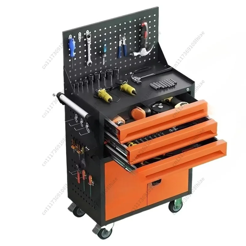 Auto Repair Tool Cart Drawer Repair Trolley Multi-Function Mobile Heavy Tool Cabinet