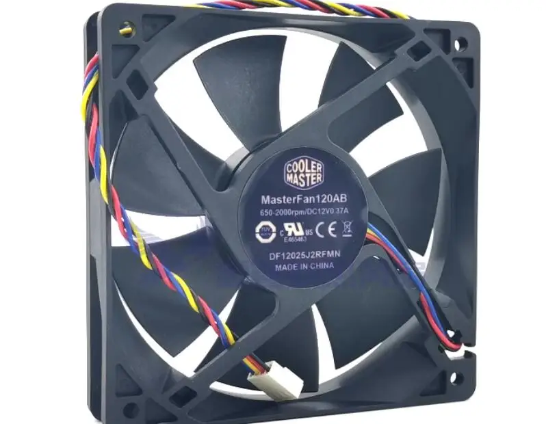 

Cooler Master DF12025J2RFMN DC 12V 0.37A 120x120x25mm 4-Wire Server Cooling Fan