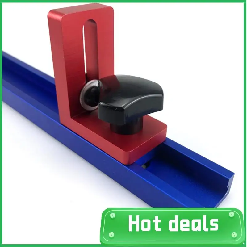 

2Pcs 30 Type T-Track T-Slot Miter Track Jig Fixture Slot Connector Woodworking Chute Rail Carpentry Tools, Fine Workmanship 50Cm