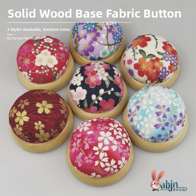 

Wood Base Needle Holder Thread Package Needle Stick And Color Block Design 3 Optional Colors Random Selection Home Fabr...
