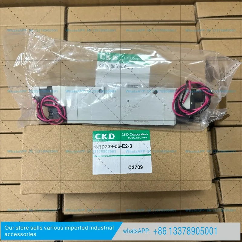 4RD219/229/239/249/259-06-E2-3CKD Two position five way pilot operated solenoid valve