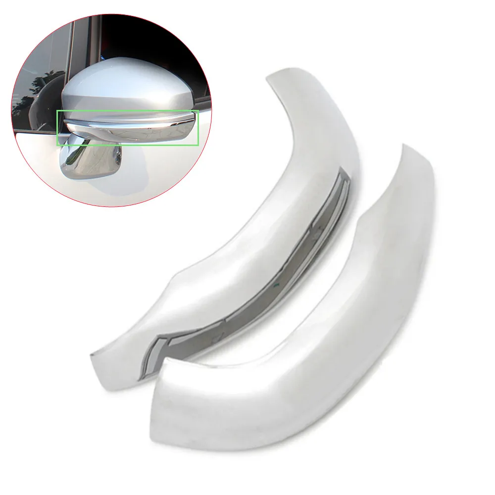 

ABS Chrome для Honda Fit Jazz 2014-2018, автомобильное боковое зеркало заднего вида, полоса, внешняя накладка на крыло, аксессуары для литья