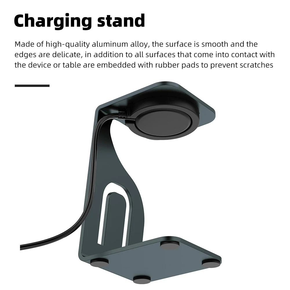 

Portable Charging Cradle for Galaxy Watch Universal Charging Stand Holder Aluminum Alloy for ​Samsung Watch Active 1/2
