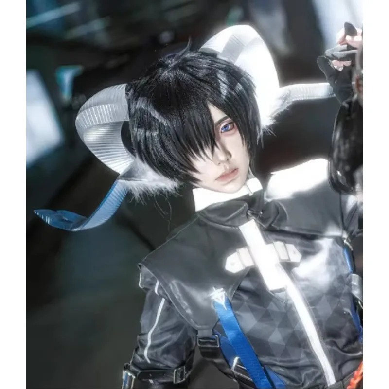 

Lessing Horns Arknights Headwear Cosplay Props Halloween Christmas Fancy Party Costumes Accessories
