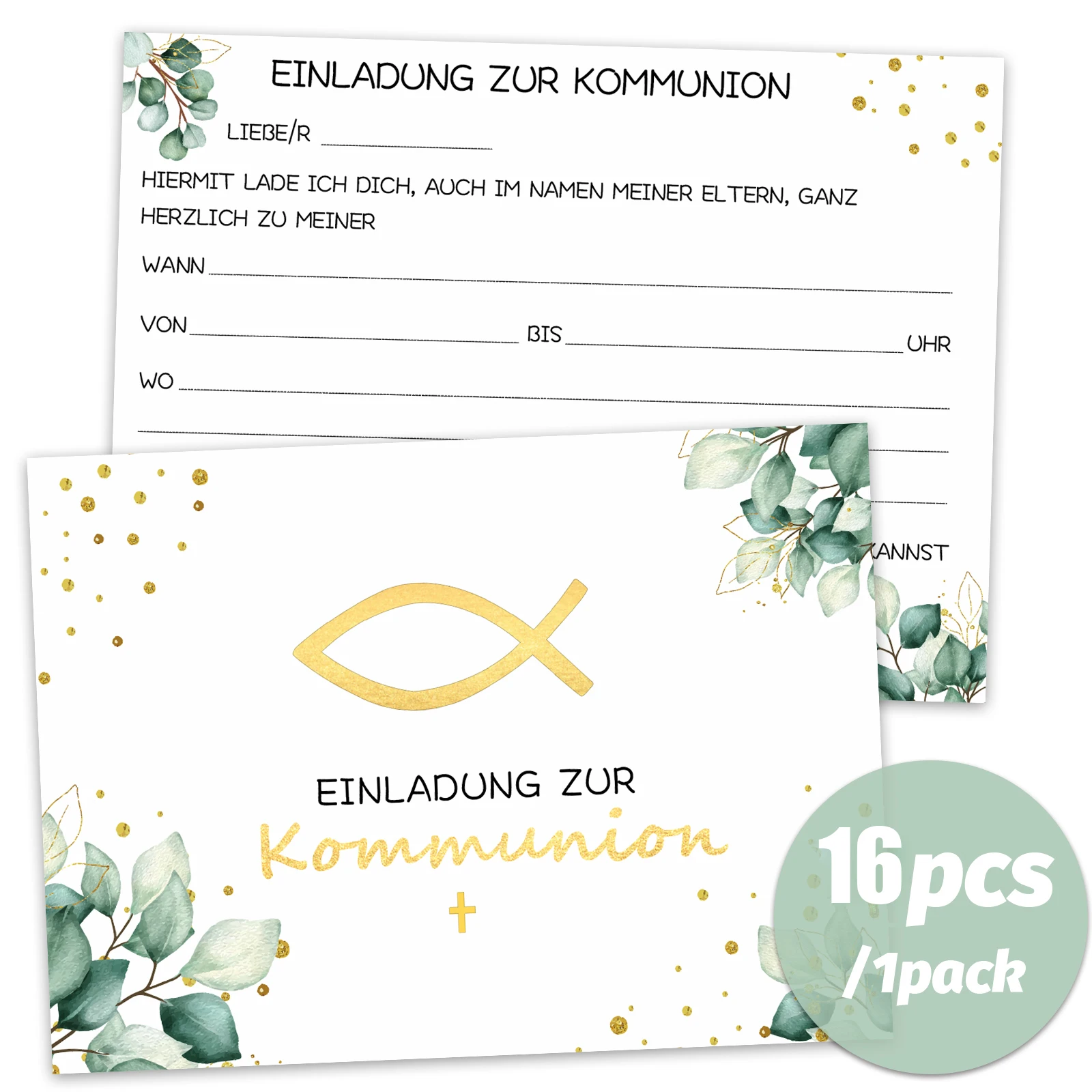 16 Pieces Elegant L…