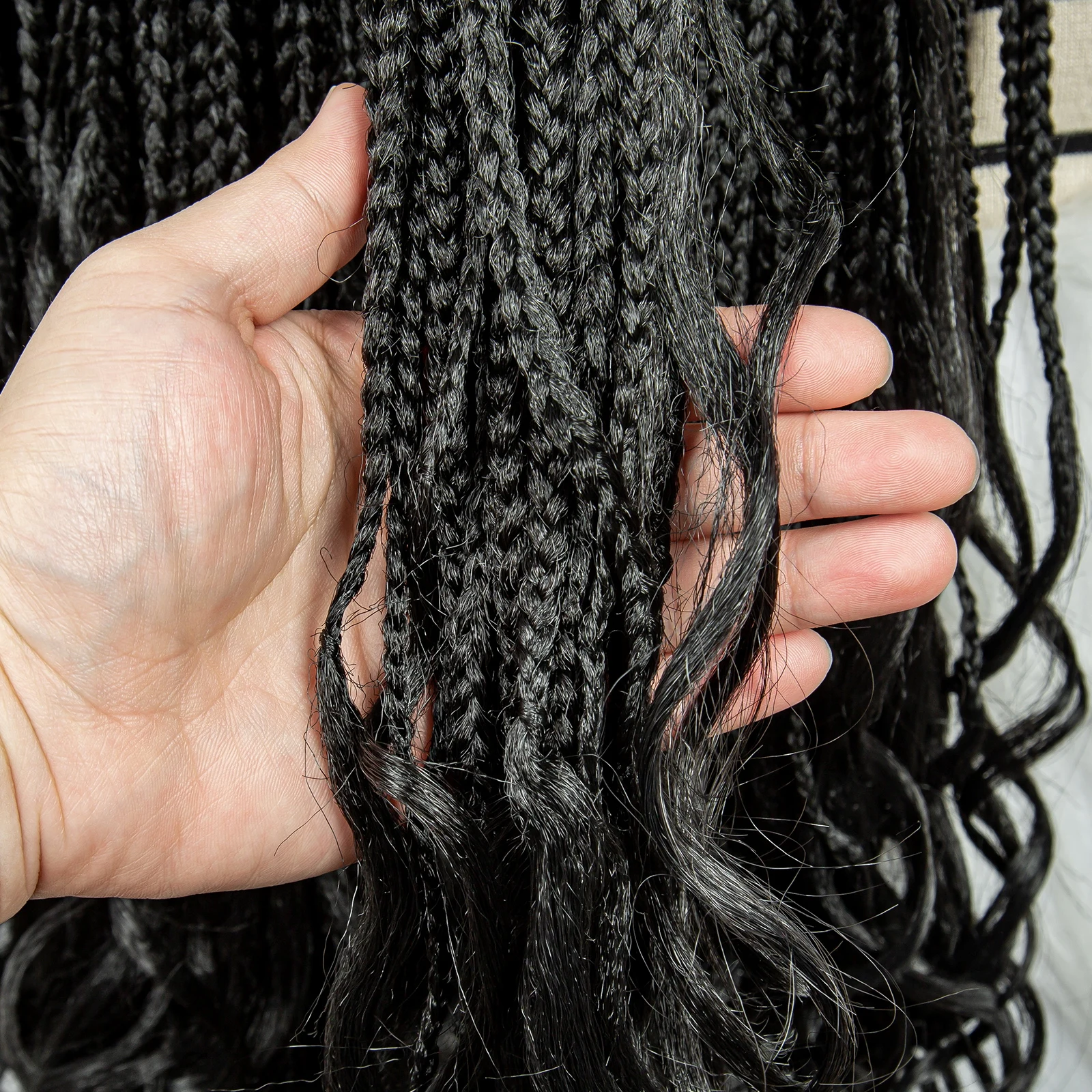 شعر مستعار مضفر الاصطناعية 9x6 الدانتيل الجبهة الباروكات مع شعر الطفل ماكس الدانتيل شعر مستعار مضفر مع بوهو تجديل موجة المياه للنساء السود