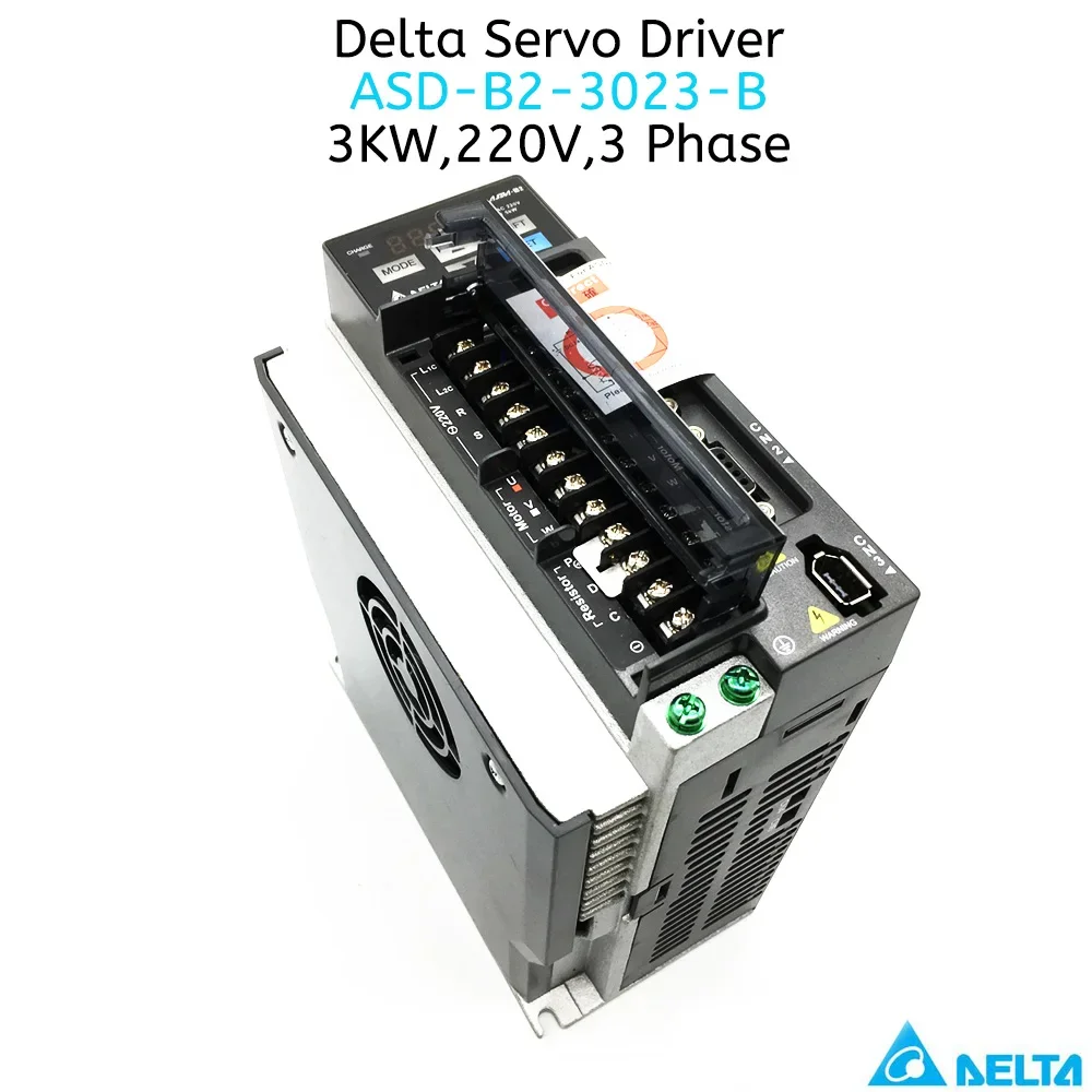 Delta 3KW ASD-B2-3023-B ECMA-F11830RS ECMA-F11830SS Brake AC Servo Motor Driver kit 3PH 220V 9.55Nm 180mm 1500RPM with 3M cable