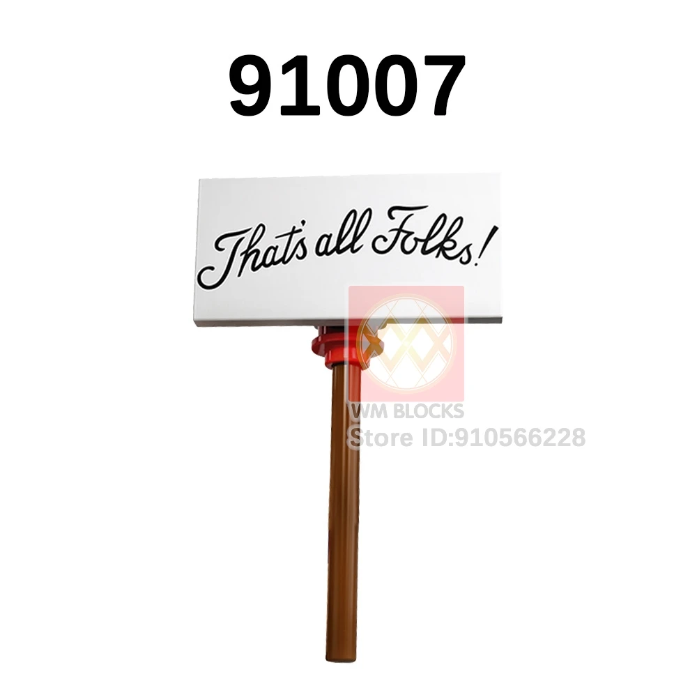 91007-91012 91007 91008 91009 91010 91011 91012 متوافق عمل الشكل لتقوم بها بنفسك أجزاء الكبار بناء WM لعبة المكعبات اكسسوارات هدية