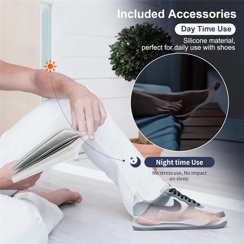 【STOKED】Herramienta de corrección de juanetes: Corrector de juanetes ajustable, 2 piezas para mujeres y hombres, dedo gordo, alisador ortopédico de dedos