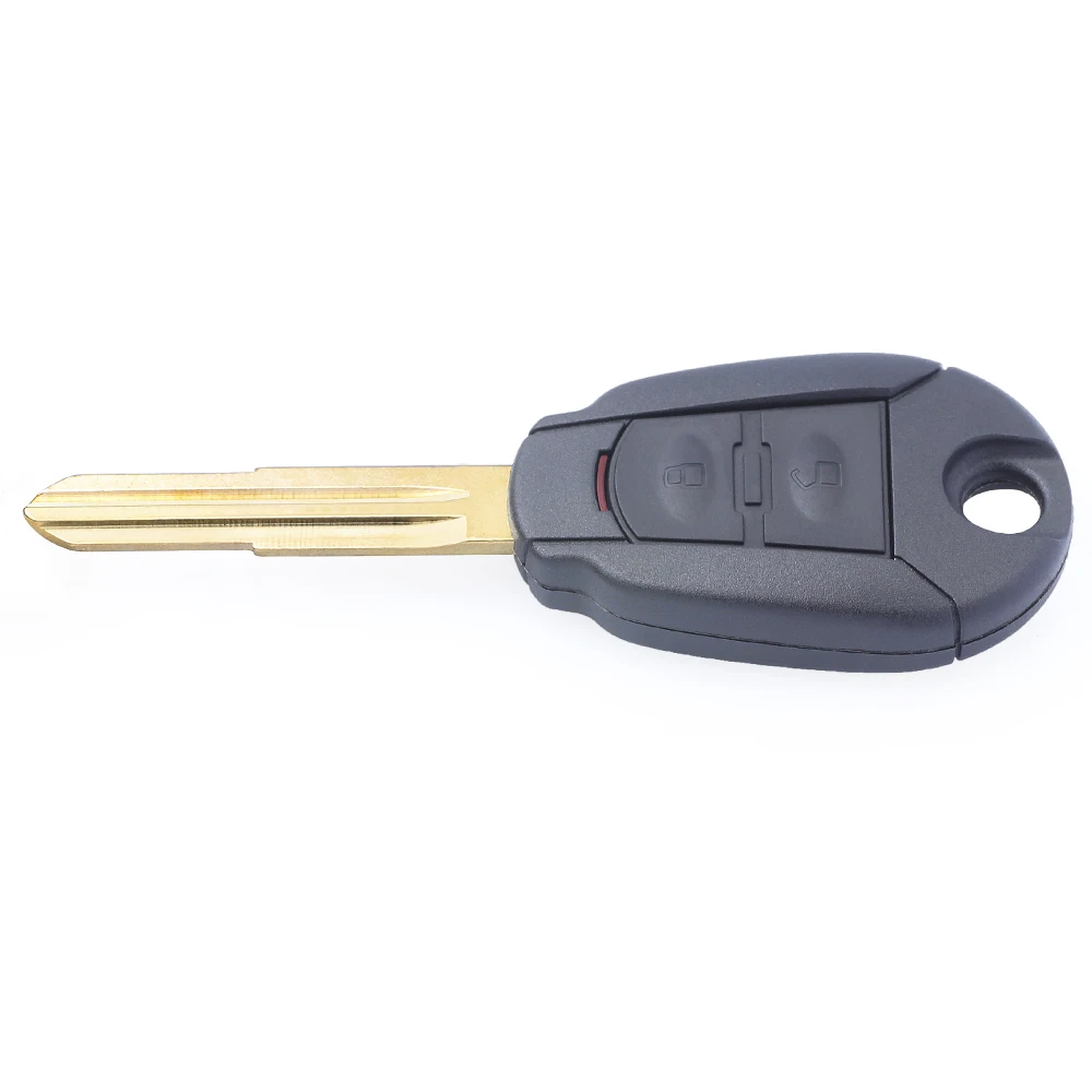 DIYKEY 2/3 przycisk zdalnego klucz Shell samochodu Hyundai do wymiany Kia etui na klucze z nieciętym ostrzem