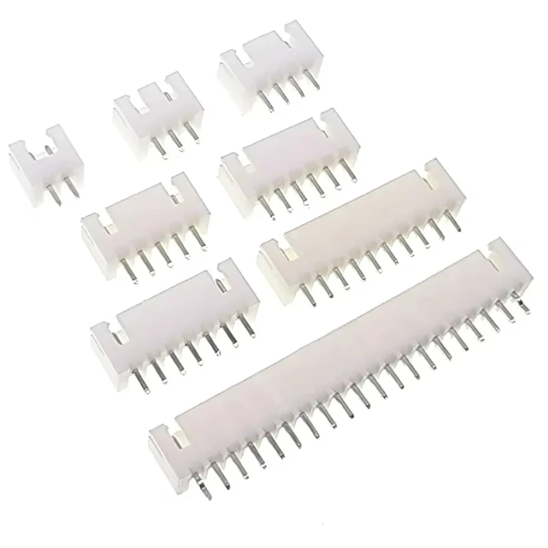 

JST XH2.54 2P 3P 4P 5P 6/7/8/9/10/11/12/13/14/15/16 Pin Male Plug Wire Connector 2.54MM Socket Connector Pin Header Straight Pin