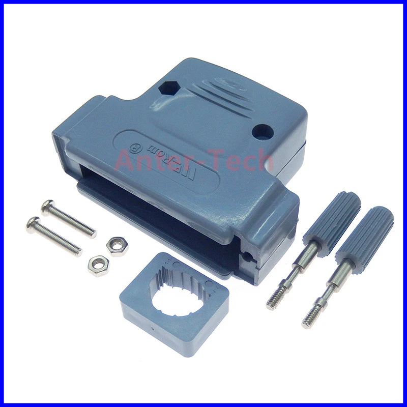 1pcs/L Parallel Serial Port DB50 50Pin Way D Sub DB50 plastic cover Connector Plastic Assemble Shell Cover Adapter