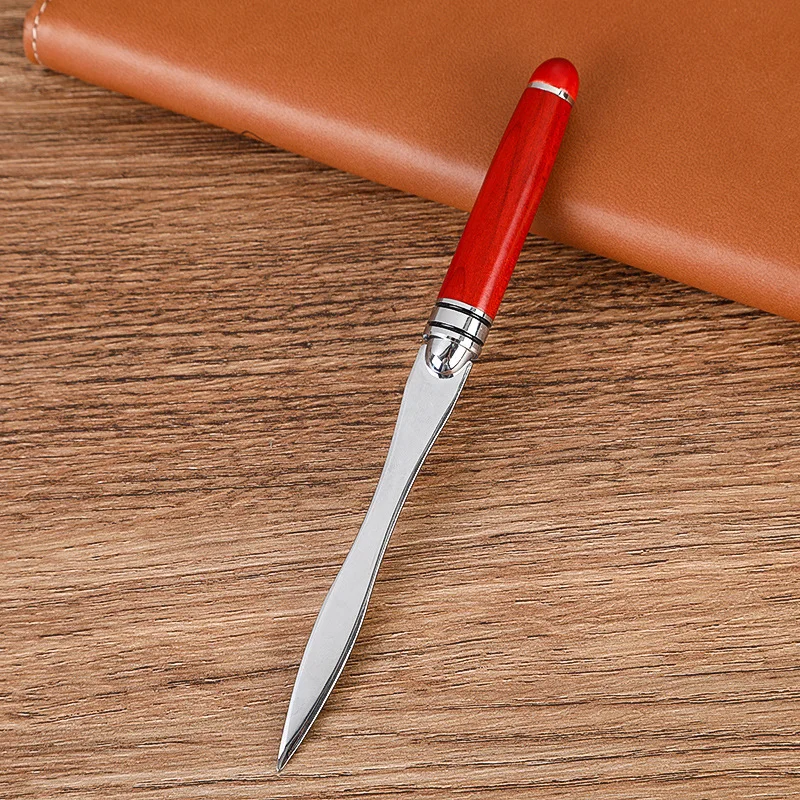 Vintage Art Knife Letter Opening Knife Pen Portable Knife Pen Metal Ballpoint Pen Knife Signature Pen Knife