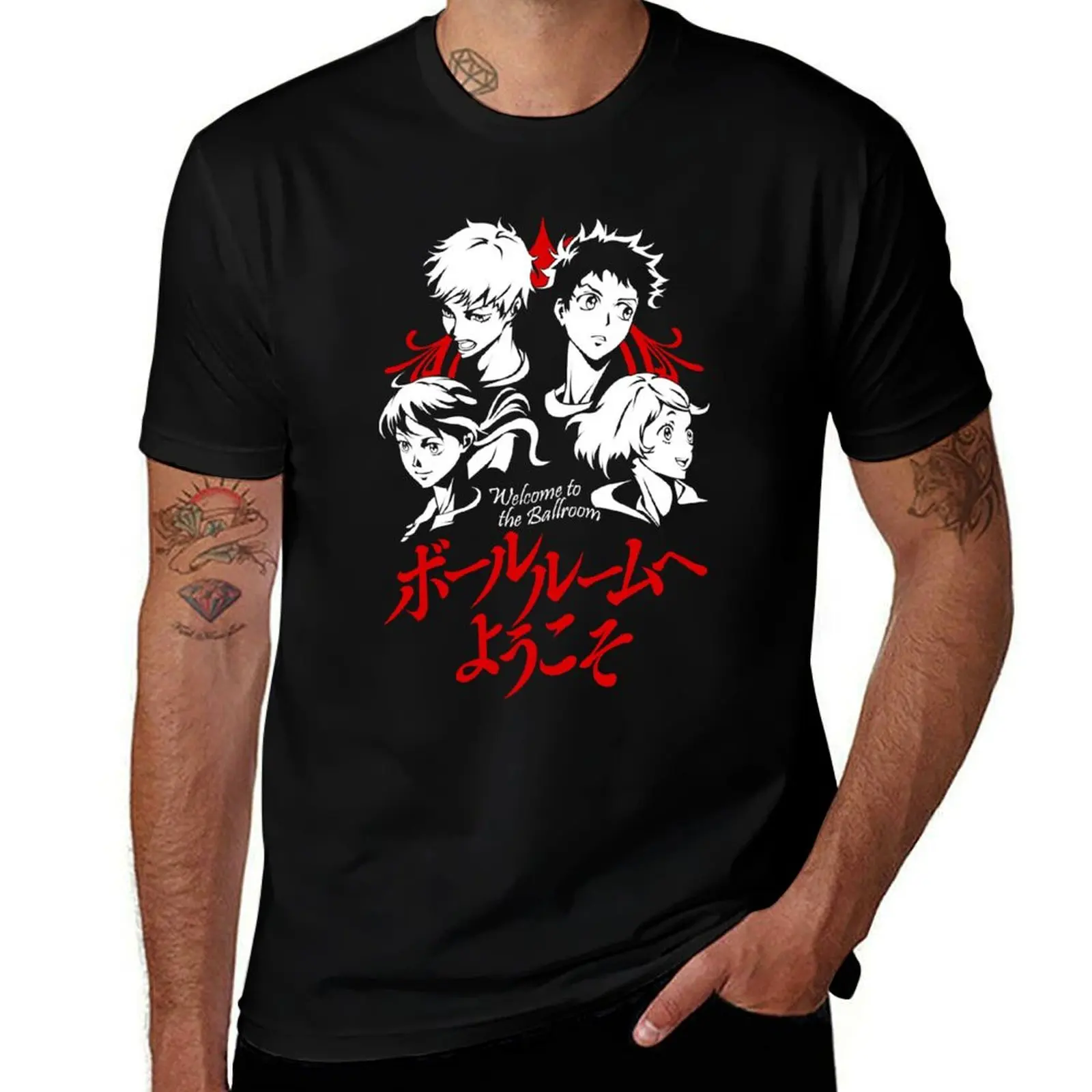 

Ballroom e Youkoso - Characters T-Shirt Big Size Loose Fit Tee Shirt