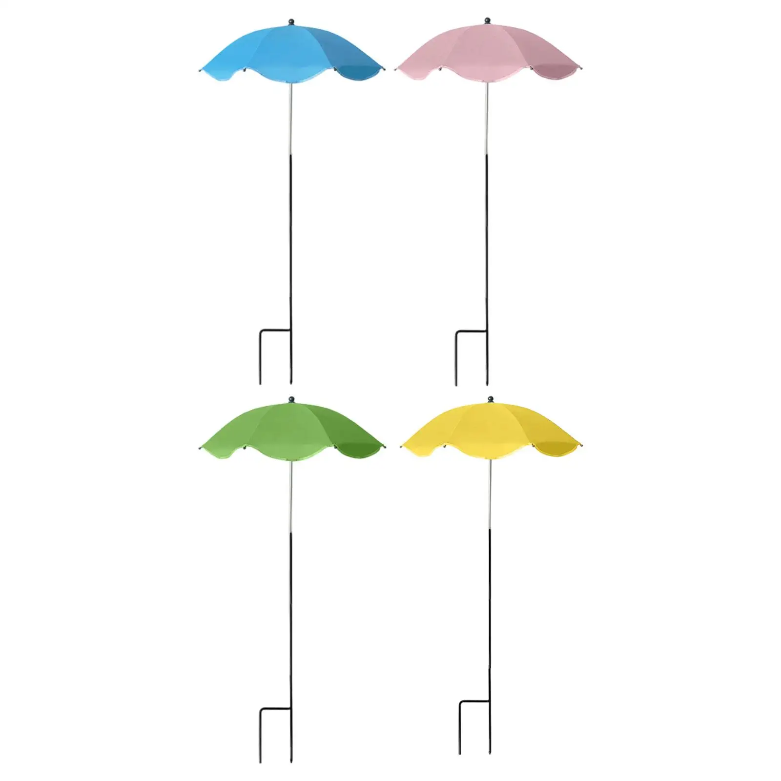 

Plant Umbrella Canopy Multipurpose Easy Installation Garden Umbrella Shade Sunshade for Yard Planters Pot Outdoor Garden Beds