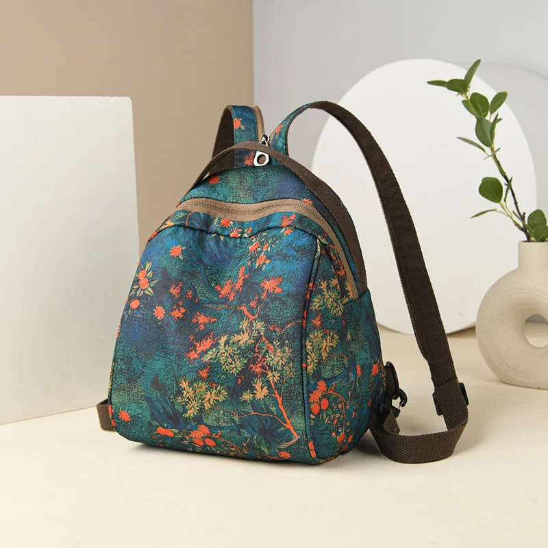 

Niche Printed Fashion Casual Chest Bag For Women Lightweight Shoulder Bag High Appearance