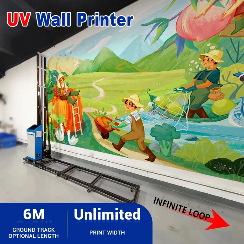 

BK-UP1400 Wall Art Printing Machine Large Format Wall Printer Digital wall printing equipment 3D Printer