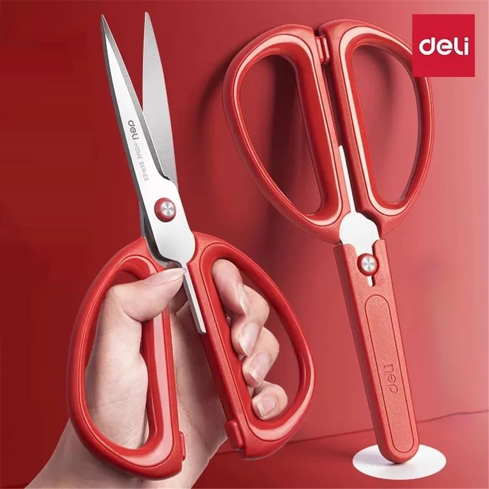 Multifunctional Scissors with Protective Cap and Sharp Handle, Suitable for Office, Home Gardening, School, Craft, Sewing, Fabri