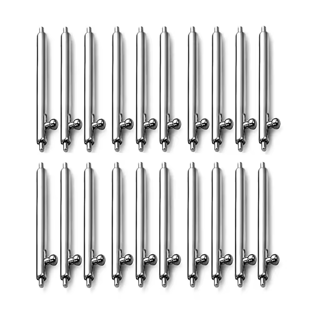 20MM 22MM 10 Uds 1,8mm de diámetro Pin de reloj Pepair herramientas y Kits correa de reloj de liberación rápida barras de resorte pines 24mm 18MM 23MM 16MM 19MM