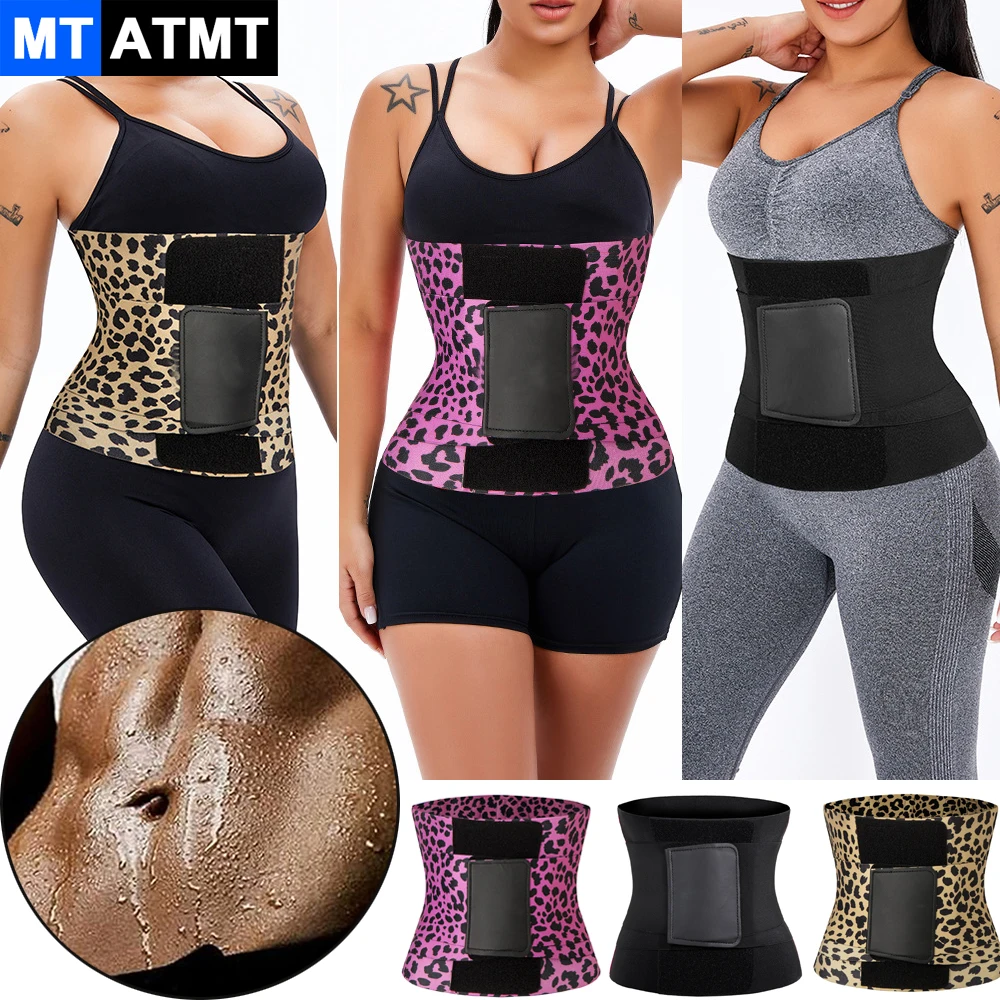 MTATMT Shaperwear Women Weight Loss Waist Trainer Belt Cincher Body Shaper Tummy Control Strap Slimming Fitness Belt (3 Colors)