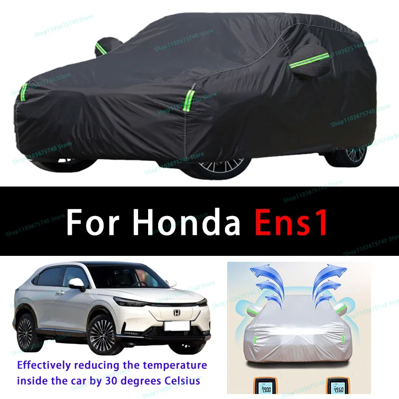 For Honda Ens1 Summer Full Car Covers Outdoor Sun uv Protection Dust Cooling Protective Auto Protective Cover