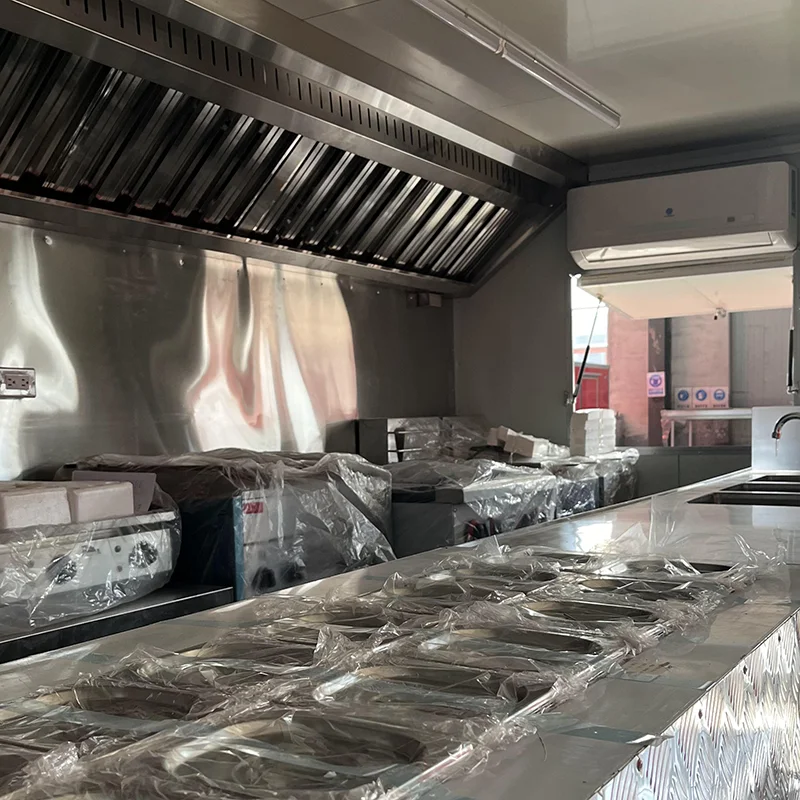 American Street Legal Food Truck Trailer Mobile Kitchen Donut BBQ Snack Truck Large Food Truck For Sale In The United States
