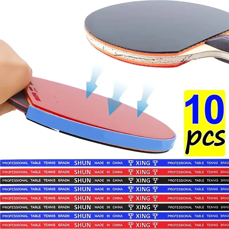 10/2Pcs Thickened Table Tennis Racket Edge Tape Professional Accessories Ping Pong Bat Protective Side Tape Protector Accessorie