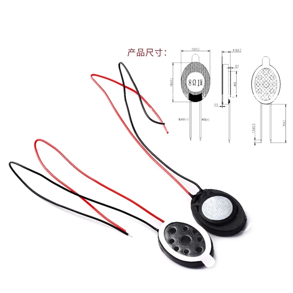 1/10 قطعة 8ohm 1 واط المتكلم هاتف لوحي مايكرو المتكلم 8Ω 1 واط 1510 1018 1318 2014 2209 2030 2415 2809 صوت صغير القرن موصل