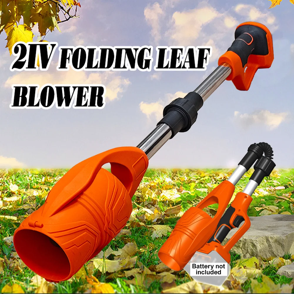 Handheld Cordless Leaf Blower Electric Gardening Tool 63m/s Cordless Air Blower Vacuum Cleaner Electric Dust Computer Collector