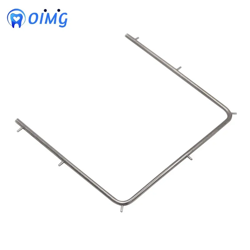 

1Pc Dentist Stainless Steel Rubber Dam Frame Holder Instrument Autoclavable for Dental Lab Supplies Dentistry