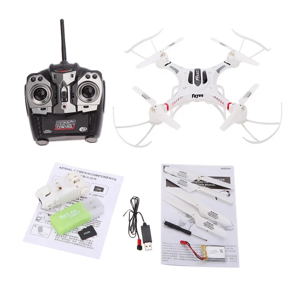 New Remote Control Drone 2.4G 4CH 6-AXIS RC Quadcopter Multifunction Transmitter With Gyro Kids Gift Electric Toys