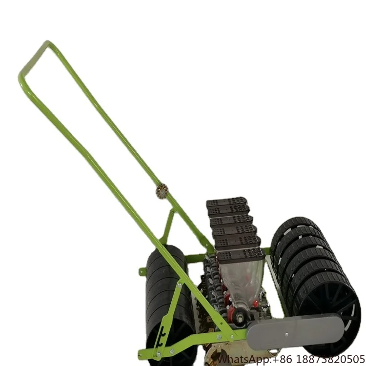 Manual seeding machine 6 row  vegetable seeder with seed wheels