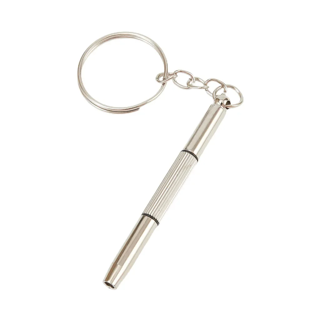3-in-1 Mini Precision Repair Screwdriver Multifunctional Portable Optical/Eyeglasses/Sunglasses/Jewelry/Watches With Key Chain image 3