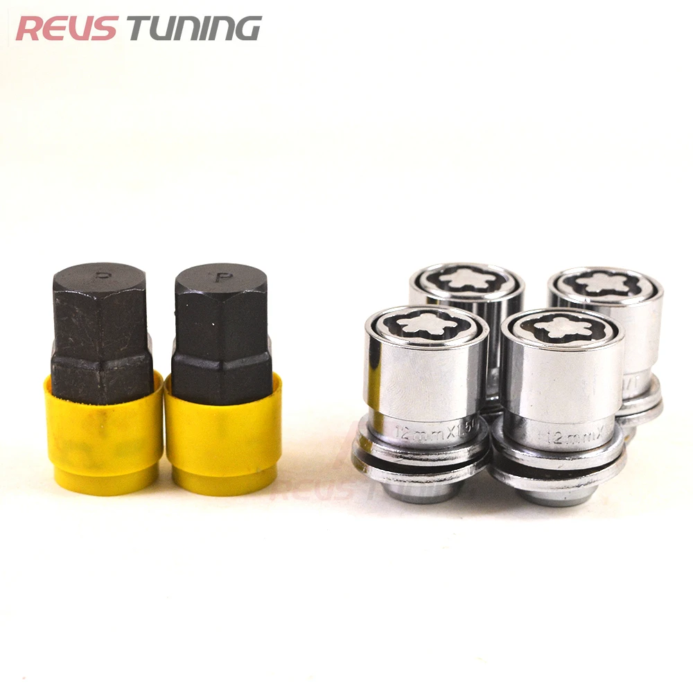 High Quality M12X1.5 Steel Security Anti Theft Auto Car Wheel Lock Nuts Locking Nut For Toyota