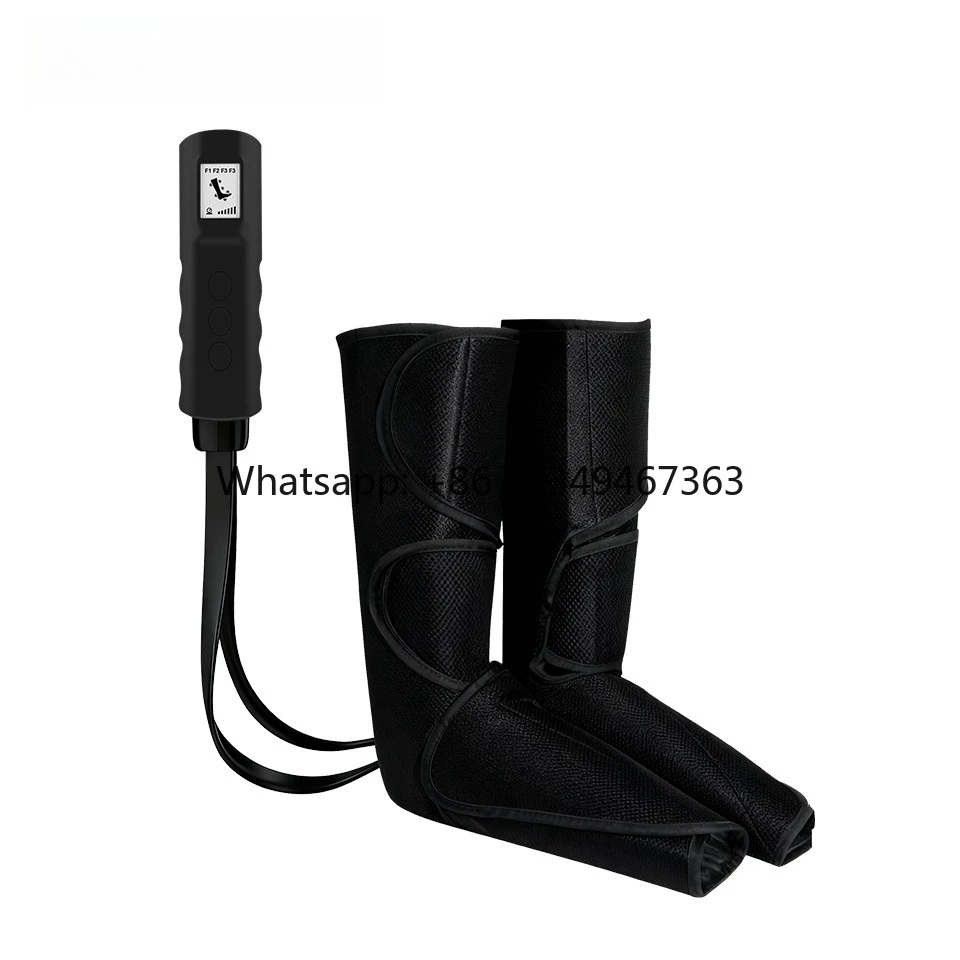 Capacity Manual-Wired Control Leg Massager Fitness Muscle Recovery Boots Hot Air Compression 6