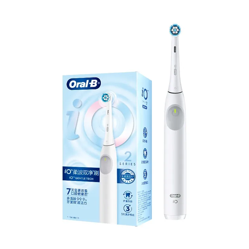 Oral B Elektrische tandenborstel IO-serie Oplaadbaar Waterdicht Slimme roterende timing Elektronische tandenborstels iO2 iO3 iO4 iO7 iO9