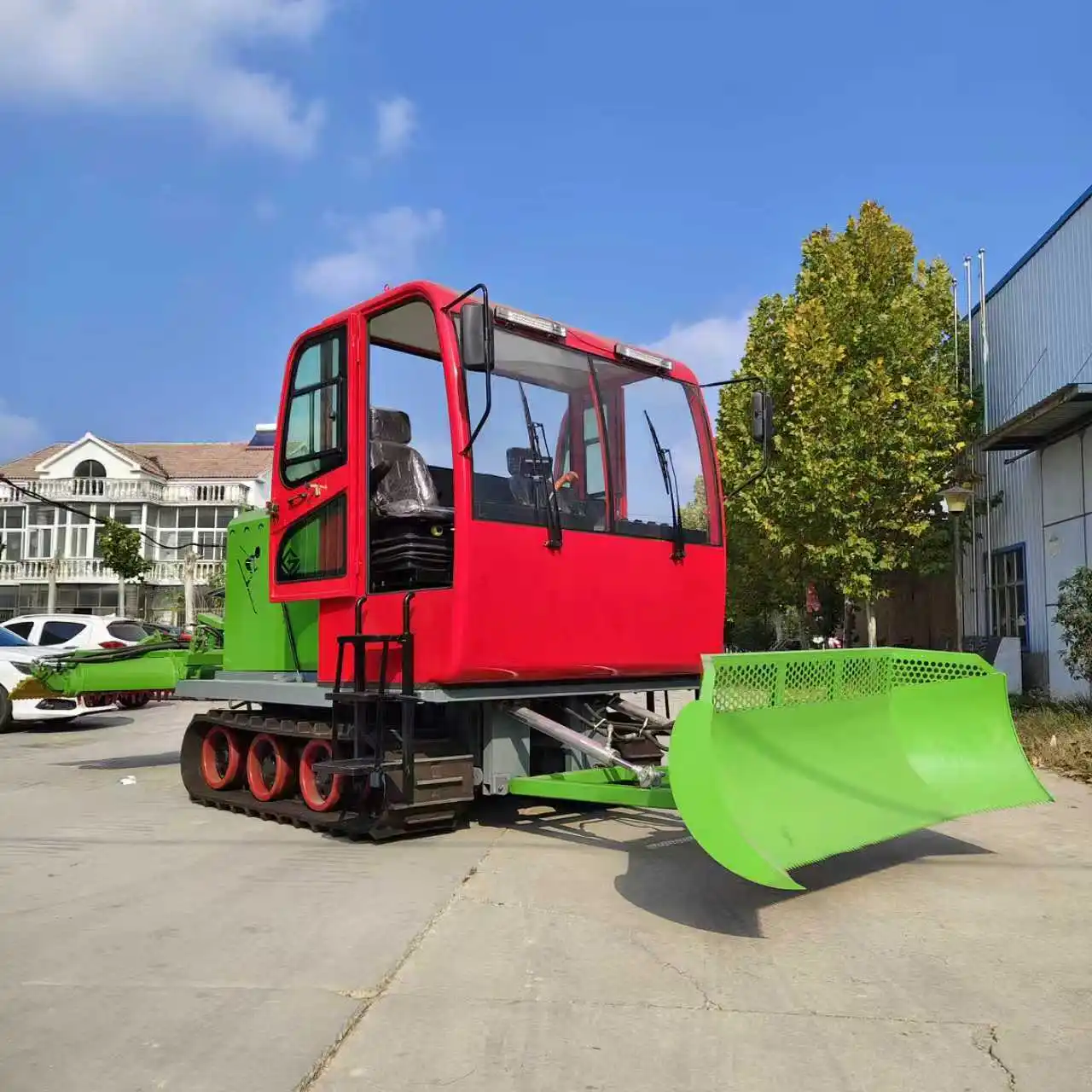 Aftermarket spare parts Rubber Track Crawler Snow Blower Durable Export Winter Clearing Machine Parts, in stock fast shipping co