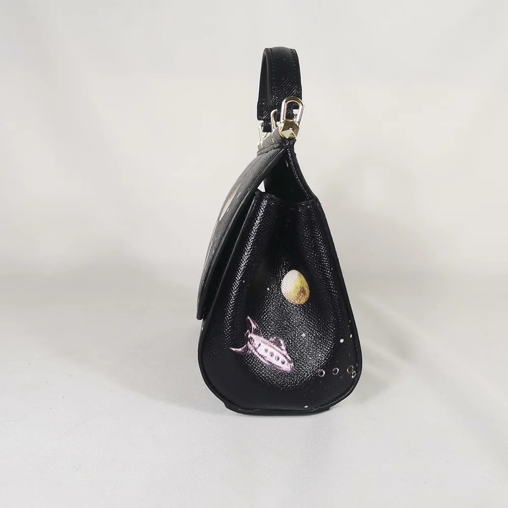Ladies Handbags Rose Lady Shoulder Bag Tote Bag Leather Female Crossbody Brand Designer Yellow
