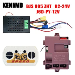 24V J6D-PY-12V çocuk Elektrikli Drift Araba Uzaktan Kumanda ve Alıcı Araba Denetleyici Kiti Üzerinde Binmek