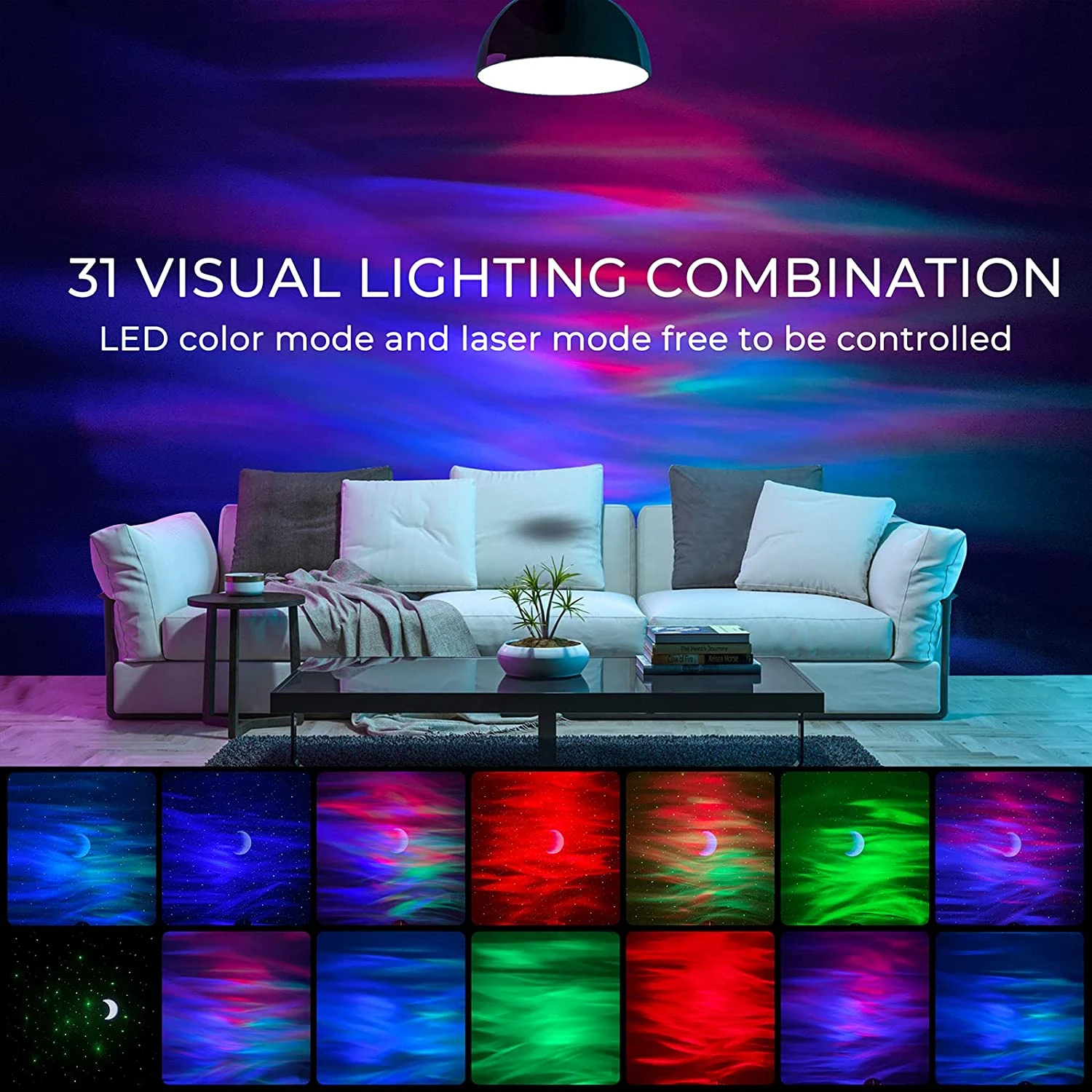 New Transform your room into a mesmerizing oasis with a stunning northern light star projector and beautiful aurora projectors.