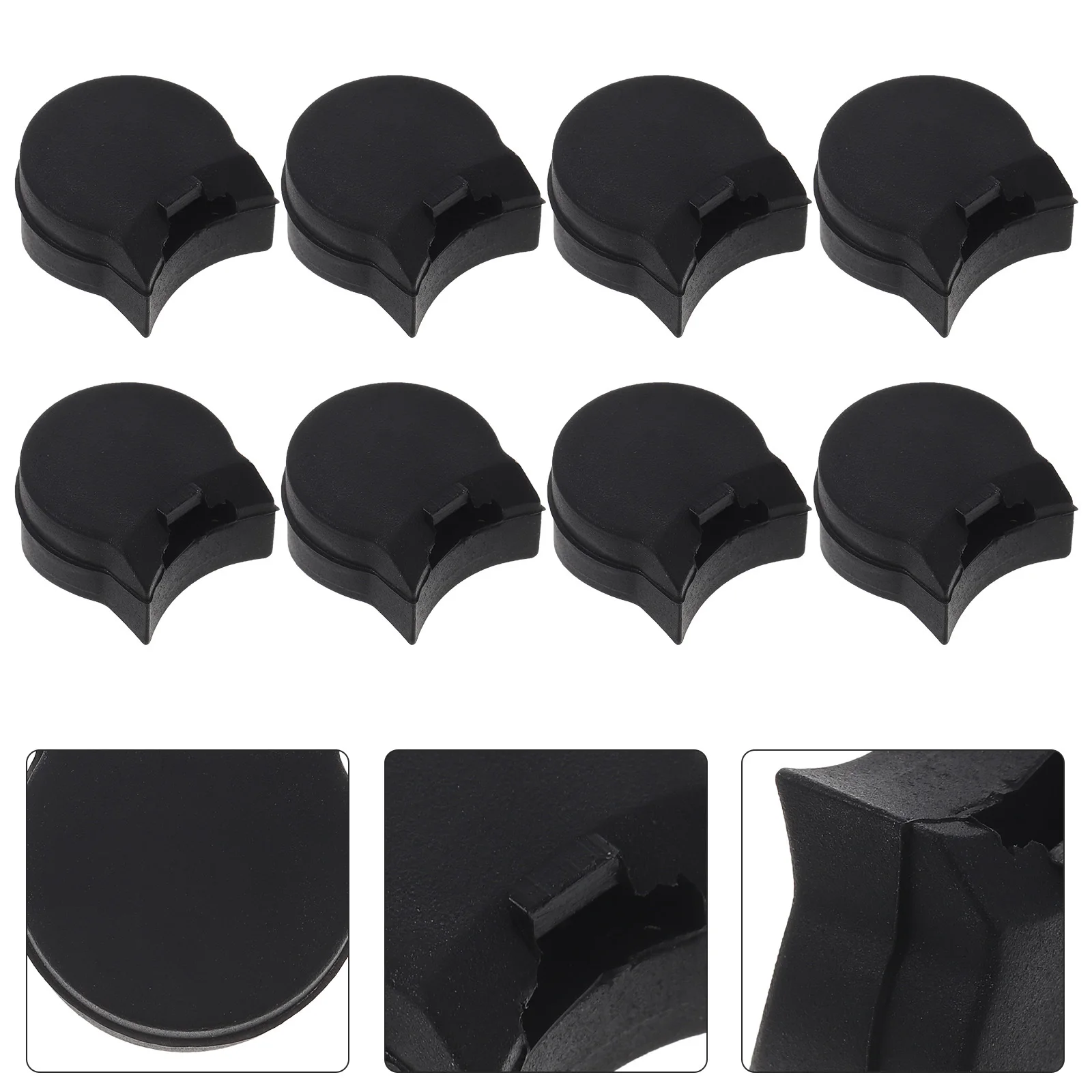 

8 Pcs Clarinet Thumb Pad Cushion Support Silicone Cover Pads Rest Finger Protectors