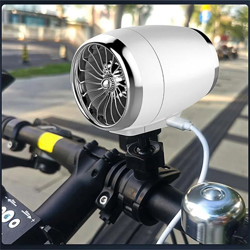 

Portable USB Mini Cooling Fan with Tripod Bike Handlebar Electric Fan Outdoor Cycling Fan for Camping Riding Traveling A