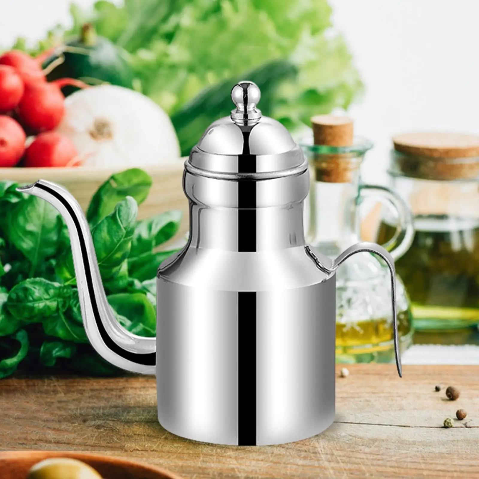 Bouteille distributrice d'huile d'olive et vinaigre, facile à nettoyer et à recharger, aspect élégan